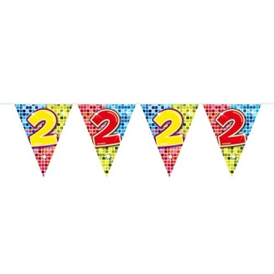 Bild av Folat BV Mini Bunting Blocks 2 years 3mtr.