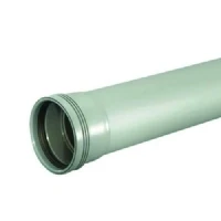 Bild av Wavin Wafix pp pipe with sleeve 40 x 250 mm grey