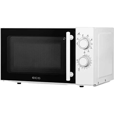 Bild av ECG MTM 2073 GWE, Bänkdiskmaskin, Enbart mikrovågsugn, 20 l, 700 W, Rotations , Vit
