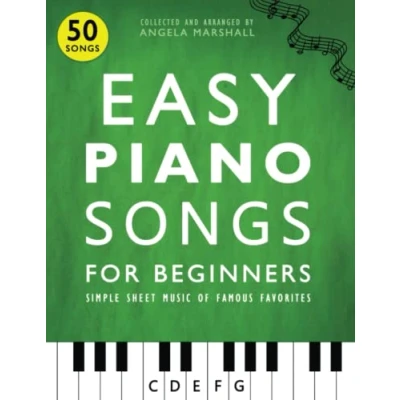 Bild av Easy Piano Songs for Beginners: Simple Sheet Music of Famous Favorites
