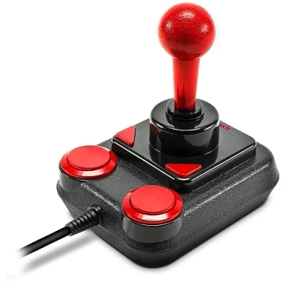 Bild av Speedlink COMPETITION PRO EXTRA USB joystick digital med DirectInput och mikroknappar, svart röd