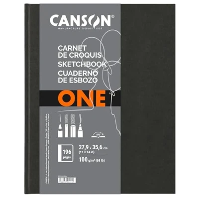 Bild av Canson 200006424 Art Book One 27,9 x 35,6 cm, vit
