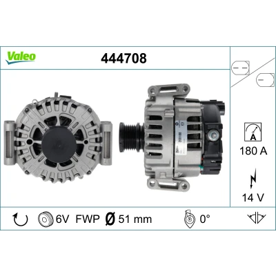 Bild av Generator Valeo 444708