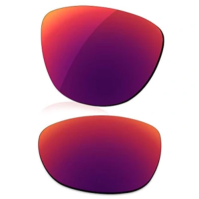 Bild av LenzReborn polariserade linsersättning för Oakley Frogskins OO9013 solglasögon fler alternativ, Royal Purple polariserad speglad, en storlek
