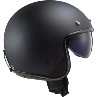 Bild av Motorcykelhjälmar LS2 OF601 BOB SOLID MATT SVART XS