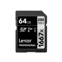 Bild av Lexar LESDMI64GB 1000 Micro SDXC Klass 10 UHS II U3 microSDXC