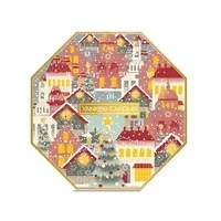 Bild av Yankee Candle adventskalender adventskrans 2024 jul 24 värmeljus 1 värmeljushållare pass till semestern