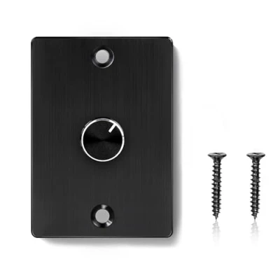 Bild av CamperXlite 6A DC 12 24V Dimmer PWM Helaluminiumpanel för Husbil, LED Rotary Knob Switch RV 12V Dimbar Lampa, Halogen, Glödlampa, Monokrom Remsa