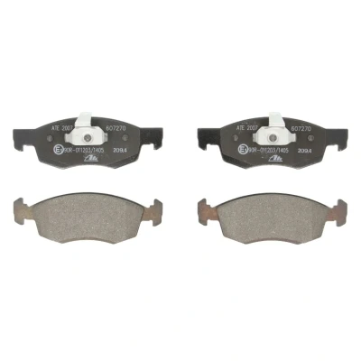 Bild av ATE 13.0460 7270.2 Jeu de plaquettes frein non préparé pour indicateur d&#039;usure, contact signal d&#039;usure exclu DACIA: Logan I MCV, Pick up