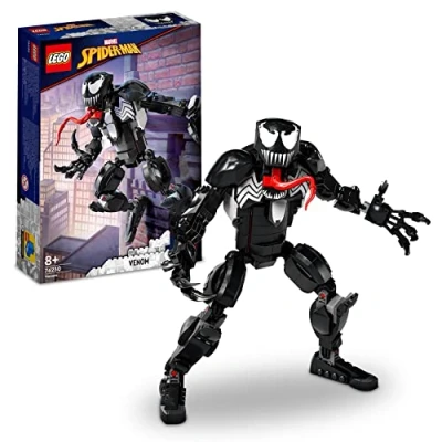 Bild av LEGO 76230 Marvel Venom figur Superhjälte Leksak, Byggsats med Rörlig Actionfigur, Samlarobjekt, Presentidé för Barn över 8 år