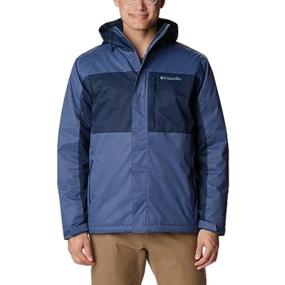 Bild av Columbia Tipton Peak II vinterjacka för män, Warp Red, Shark, XL, Varpröd, haj, XL