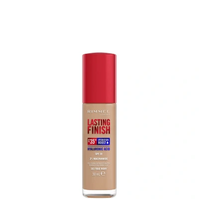 Bild av Rimmel London Lasting Finish 35 Hour, 103 True elfenben, foundation, långvarig, fuktgivande, vegansk formula, full täckning, 30 ml