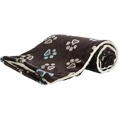 Bild av Trixie Jimmy blanket soft plush 150 x 100 cm taupe/beige