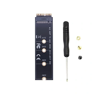 Bild av WANGCL M2 MacBook Air Adapter Nvme Pcie NVME/AHCI SSD uppgraderat kit för uppgradering Pro 2013 2015 2017