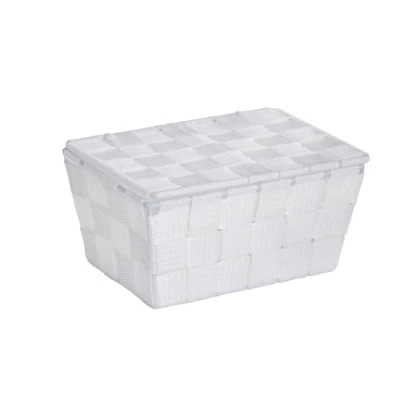 Bild av Wenko 22077100 Förvaringskorg, Vit, 19 x 10 14 cm