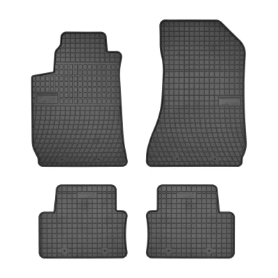 Bild av FROGUM 0706 Ensemble de tapis sol Caoutchouc avant et arrière 4 noir Sur mesure ALFA ROMEO: 159 Sportwagon, Berline