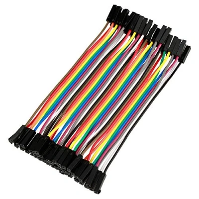Bild av Akozon 5 st färgglada 10 cm jumper trådar set 40 stift F till bandkabel för brödbräda