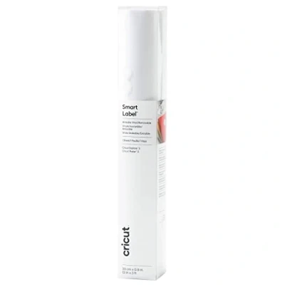 Bild av Cricut Smart Label skrivbar vinyl avtagbar transparent 0,9 m (3 fot) självhäftande rulle för användning med Explore 3 och Maker, 2010006, genomskinlig, 0.9m (3ft)
