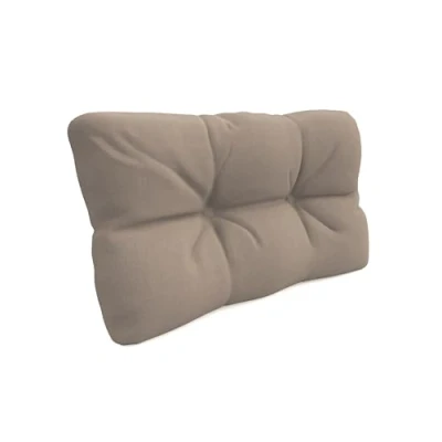 Bild av POKAR pallkuddar sidokuddar 60x40cm med vacker vaddering, pallfyllning, pallsoffa, för insida och utsida, utan pallar, beige