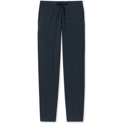 Bild av Schiesser MIX Relax LANG Pyjamasbyxor, Storlek: 42, Dunkelblau gem.