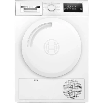 Bild av Bosch Serie 4 WTN83203, Fristående, Frontmatad, Värmepump, Vit, Rotations , Röra, Höger