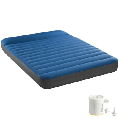 Bild av Intex Full Dura Beam Premaire campingmadrass med USB150, uppblåst storlek: 1,37 m x 1,91 22 cm (64012)