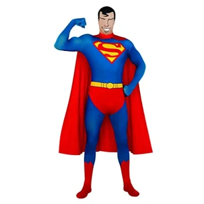 Bild av Rubie&#039;s 880520M Superman kostym helkropp stretchkostym, medium, herr