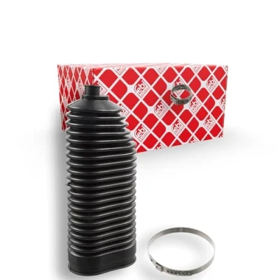Bild av FEBI BILSTEIN 101940 Jeu de joints soufflets, direction Caoutchouc Essieu avant droit avec colliers MERCEDES BENZ: Classe B, A