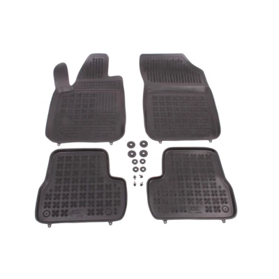Bild av REZAW PLAST 201222 Ensemble de tapis sol Caoutchouc avant et arrière 4 noir CITROËN: DS3 3 portes