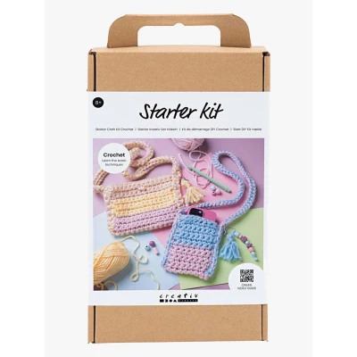 Bild av Creativ Company Startkit DIY set Virkning Väskor