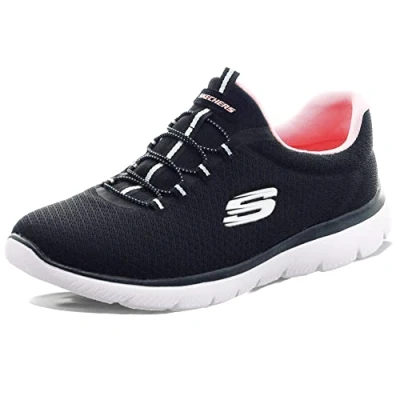 Bild av Skechers Dam Summits Top Player Sneaker, Svart rosa, 40 EU