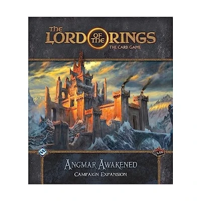 Bild av Fantasy Flight Games Angmar Awakened kampanjexpansion: Sagan om ringen LCG Kortspel Åldrar 14+ 1 4 spelare 30 120 minuters speltid