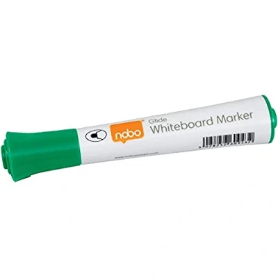 Bild av Nobo Glide Whiteboard Penna Kulspets 10/Fp Grön