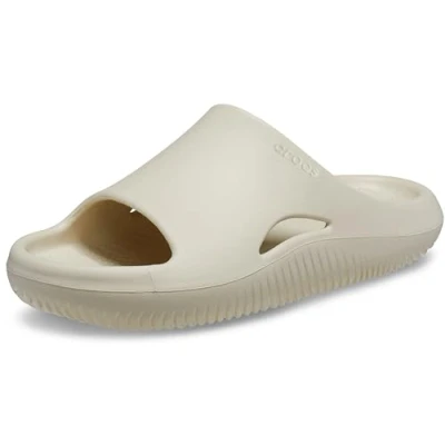 Bild av Crocs Mellow Recovery Slide Strandsandal unisex vuxen, Bone, 38/39
