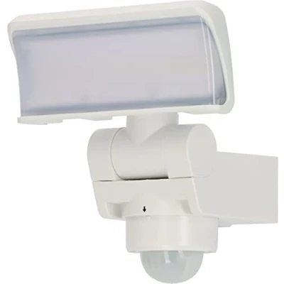 Bild av Brennenstuhl LED strålkastare med rörelsedetektor WS 2050 WP / utomhus 20W (1680lm, IP44, 3000K, varmvitt ljus, 180 detekteringsvinkel upp till 10m räckvidd, skymningssensor) vit