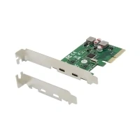 Bild av Conceptronic EMRICK08G, PCIe, USB 3.2 Gen 2 (3.1 2), PCI 3.0, Grön, PC, Kina