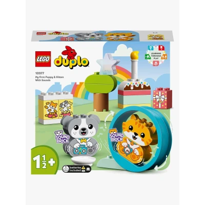 Bild av LEGO DUPLO 10977 Min Första Hundvalp &amp; Kattunge Med Ljud