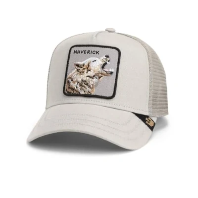 Bild av Goorin Bros. Grå Trucker Keps Howling In Harmony Grey A Frame @ Hatstore
