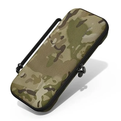 Bild av Skull &amp; Co. Every Day Slim Carrying Case for Steam Deck and OLED: Protective Travel Portable Hard Shell GripCase SD Multi Camo