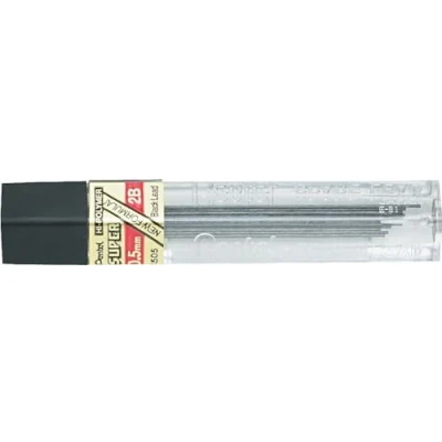 Bild av Pentel C505 2B högpolymer reservstift extra stark i 12 rör 0,5 mm