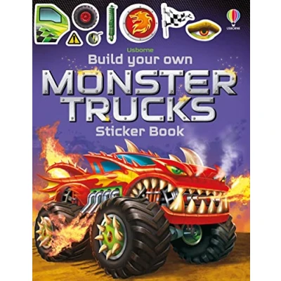 Bild av Build Your Own Monster Trucks Sticker Book (Build Book)
