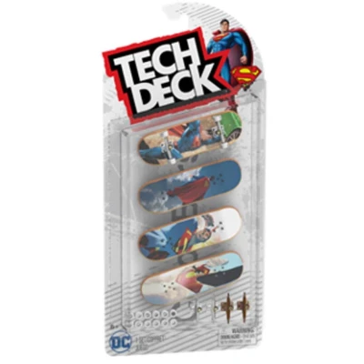 Bild av Tech Deck Skate 4 Pack Multipack Superman
