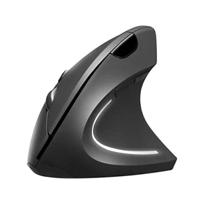 Bild av Sandberg Wired Vertical mouse Optic 6 knappar Svart