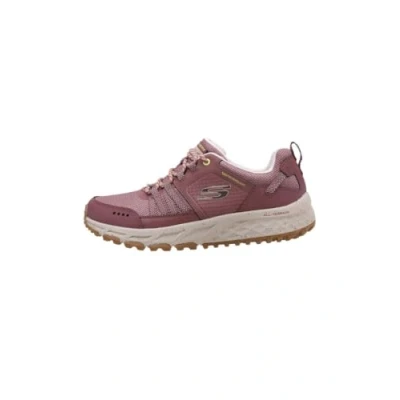 Bild av Skechers Dam 180061 Mve Trekking Low Cut, Mauve läder nät gul trim, 38 EU