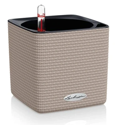Bild av LECHUZA CUBE Färg 14 sand brun 13478
