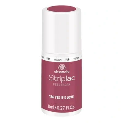 Bild av Alessandro Striplac Peel Or Soak 136 Yes It&#039;s Love 8 ml