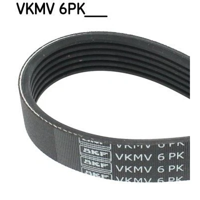 Bild av SKF VKMV 6PK2510 Courroie Poly V 2510 6 MERCEDES BENZ: Classe E Berline, SL Cabriolet, Break