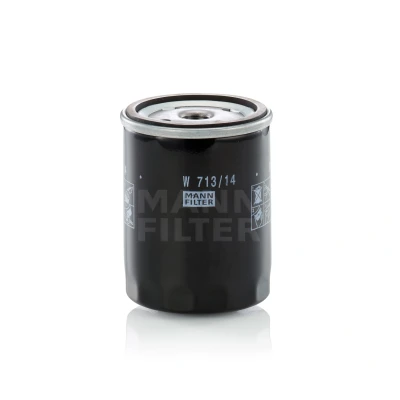 Bild av MANN FILTER W 713/14 Filtre à huile 5/8 18 UNF avec deux clapets de non retour vissé TRIUMPH: Spitfire Cabriolet, Herald Cabriolet