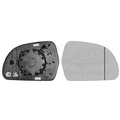 Bild av VAN WEZEL 0327838 Miroir De Rétroviseur droit AUDI: Q3, A3 Cabriolet, Sportback, SKODA: Octavia II 5 portes, 2 Combi, Superb portes