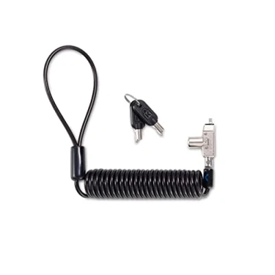 Bild av Kensington Slim N17 2.0 Portable Keyed Laptop Lock for Wedge Shaped Slots